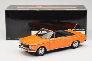 BMW 1600 E10 Kabrioletas Oranžinis Minichamps 1:18 100021030 Metalas - nuotrauka 8 iš 8