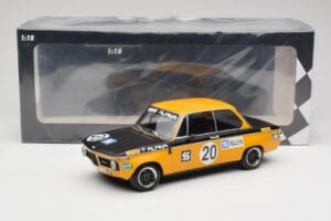 BMW 1600 E10 #20 Alpina H. Marko Class Winner Austria Trophy Salzburg ETCC 1970 Minichamps 1:18 155702620 Metalas - nuotrauka 6 iš 6