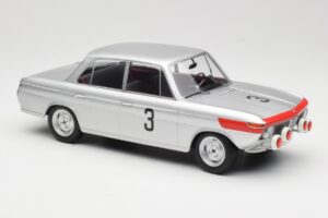 BMW 1800 TiSA #3 D. Glemser / J. Ickx 24 Hours of Spa 1965 Minichamps 1:18 155652903 Metalas - nuotrauka 4 iš 6