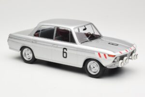 BMW 1800 TiSA #6 J. Munaron / K. Eppelein 24 Hours of Spa 1965 Minichamps 1:18 155652906 Metalas - nuotrauka 4 iš 6