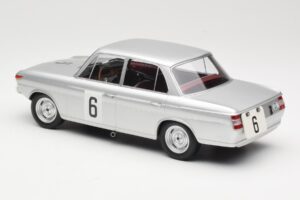 BMW 1800 TiSA #6 J. Munaron / K. Eppelein 24 Hours of Spa 1965 Minichamps 1:18 155652906 Metalas - nuotrauka 5 iš 6
