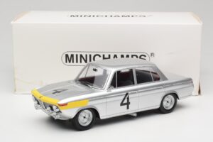 BMW 1800 TiSA #4 J. Ickx / J. van Ophem 24 Hours of Spa 1965 Winners Minichamps 1:18 107652504 Derva - nuotrauka 6 iš 6