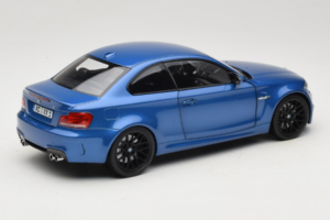 BMW 1M Coupe E82 Blue Metallic Minichamps 1:18 110020025 Metalas - nuotrauka 3 iš 8