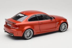 BMW 1M Coupe E82 Sakhir Orange Metallic Minichamps 1:18 110020020 Metalas - nuotrauka 3 iš 8