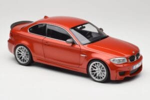 BMW 1M Coupe E82 Sakhir Orange Metallic Minichamps 1:18 110020020 Metalas - nuotrauka 6 iš 8