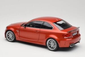 BMW 1M Coupe E82 Sakhir Orange Metallic Minichamps 1:18 110020020 Metalas - nuotrauka 7 iš 8