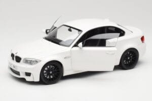 BMW 1M Coupe E82 Baltas Minichamps 1:18 110020022 Metalas - nuotrauka 2 iš 8
