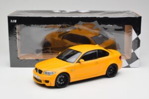 BMW 1M Coupe E82 Geltonas Minichamps 1:18 110020026 Metalas - nuotrauka 8 iš 8