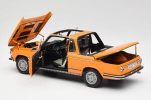 BMW 2002 E10 Kabrioletas Colorado Oranžinis AUTOart 1:18 80430300713 Metalas - nuotrauka 5 iš 8