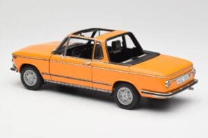 BMW 2002 E10 Kabrioletas Colorado Oranžinis AUTOart 1:18 80430300713 Metalas - nuotrauka 7 iš 8