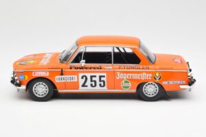 BMW 2002 Jagermeister #255 W. Stiller Rally Monte Carlo 1973 IXO 1:18 18RMC165 Metalas - nuotrauka 3 iš 6
