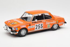 BMW 2002 Jagermeister #255 W. Stiller Rally Monte Carlo 1973 IXO 1:18 18RMC165 Metalas