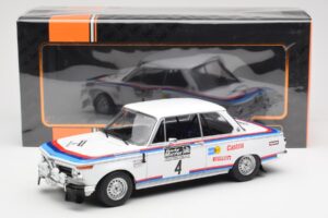 BMW 2002 #4 B. Waldegard / H. Thorzelius RAC Rally 1973 IXO 1:18 18RMC163 Metalas - nuotrauka 6 iš 6