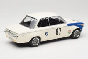 BMW 2002 Tii E10 #87 H. Hahne Grand Prix Brno 1969 Minichamps 1:18 155692787 Metalas - nuotrauka 2 iš 6