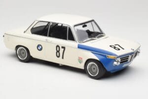 BMW 2002 Tii E10 #87 H. Hahne Grand Prix Brno 1969 Minichamps 1:18 155692787 Metalas - nuotrauka 4 iš 6