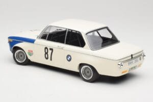 BMW 2002 Tii E10 #87 H. Hahne Grand Prix Brno 1969 Minichamps 1:18 155692787 Metalas - nuotrauka 5 iš 6