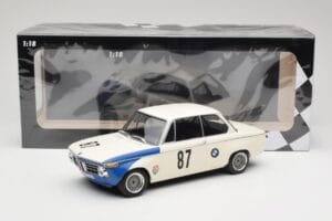 BMW 2002 Tii E10 #87 H. Hahne Grand Prix Brno 1969 Minichamps 1:18 155692787 Metalas - nuotrauka 6 iš 6