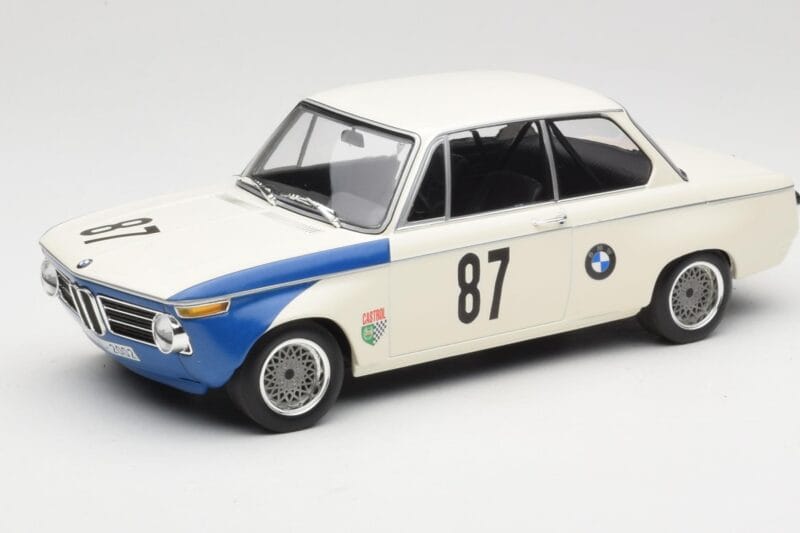 BMW 2002 Tii E10 #87 H. Hahne Grand Prix Brno 1969 Minichamps 1:18 155692787 Metalas