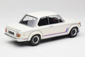 BMW 2002 Tii Turbo Alpine White Minichamps 1:18 155026200 Metalas - nuotrauka 2 iš 6