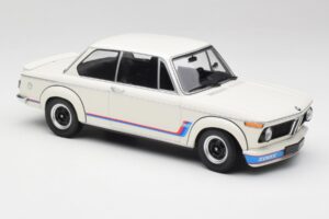 BMW 2002 Tii Turbo Alpine White Minichamps 1:18 155026200 Metalas - nuotrauka 4 iš 6