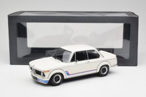 BMW 2002 Tii Turbo Alpine White Minichamps 1:18 155026200 Metalas - nuotrauka 6 iš 6
