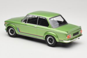 BMW 2002 Turbo Green Metallic Minichamps 1:18 155026206 Metalas - nuotrauka 5 iš 6
