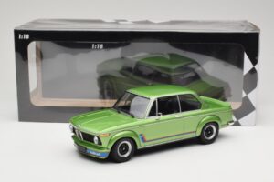 BMW 2002 Turbo Green Metallic Minichamps 1:18 155026206 Metalas - nuotrauka 6 iš 6