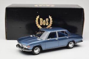 BMW 2500 E3 Blue Metallic BoS Models 1:18 BOS030 Derva - nuotrauka 6 iš 6