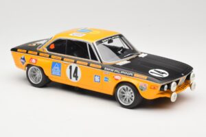 BMW 2800 CS BMW Alpina #14 H. Kelleners / G. Huber Winners 24 Hours of Spa 1970 Minichamps 1:18 155702714 Metalas - nuotrauka 4 iš 6