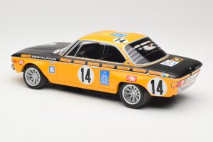 BMW 2800 CS BMW Alpina #14 H. Kelleners / G. Huber Winners 24 Hours of Spa 1970 Minichamps 1:18 155702714 Metalas - nuotrauka 5 iš 6