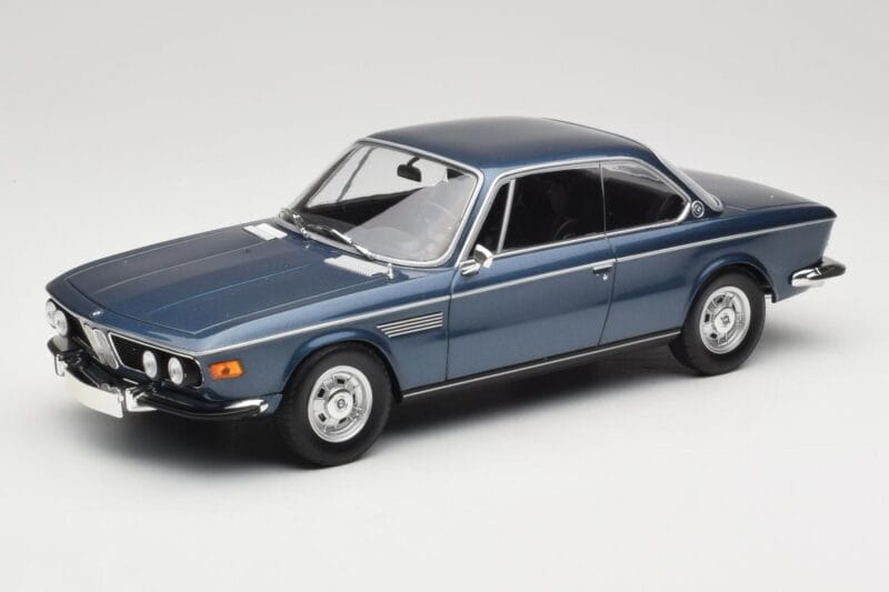 BMW 2800 CS E9 Mėlynas Metalinis Minichamps 1:18 155028032 Metalas