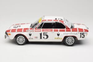 BMW 2800 CS E9 #15 Team Marabout Gaye / S. Braillard 24 Hours of Spa 1972 Minichamps 1:18 155722715 Metalas - nuotrauka 3 iš 6
