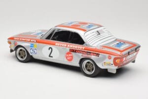 BMW 2800 CS E9 #2 Team Schnitzer J. Fitzpatrick / H. Heyer Winners Grand Prix Touring Cars Nurburgring 1972 Minichamps 1:18 1 - nuotrauka 5 iš 6