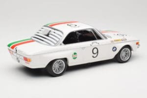 BMW 2800 CS E9 #9 Castrol BMW T. Moorkens / E. Haxhe 24 Hours of Spa 1971 Minichamps 1:18 155712709 Metalas - nuotrauka 2 iš 6