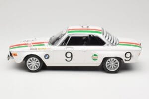 BMW 2800 CS E9 #9 Castrol BMW T. Moorkens / E. Haxhe 24 Hours of Spa 1971 Minichamps 1:18 155712709 Metalas - nuotrauka 3 iš 6