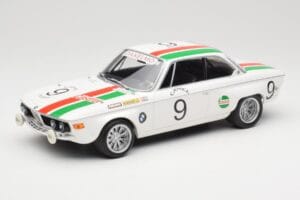 BMW 2800 CS E9 #9 Castrol BMW T. Moorkens / E. Haxhe 24 Hours of Spa 1971 Minichamps 1:18 155712709 Metalas