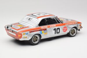 BMW 2800 CS Team Schnitzer #10 J. Fitzpatrick / J. Peltier Spa 1972 Minichamps 1:18 155722710 Metalas - nuotrauka 2 iš 6
