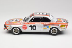BMW 2800 CS Team Schnitzer #10 J. Fitzpatrick / J. Peltier Spa 1972 Minichamps 1:18 155722710 Metalas - nuotrauka 3 iš 6