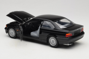 BMW 3 Series E36 Coupe Juodas UT Models 1:18 BMW009 Metalas - nuotrauka 5 iš 8
