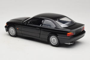 BMW 3 Series E36 Coupe Juodas UT Models 1:18 BMW009 Metalas - nuotrauka 7 iš 8