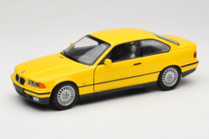 BMW 3 Series E36 Coupe Geltonas UT Models 1:18 180023320 Metalas