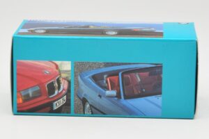 BMW 3 Series E30 Kabrioletas Raudonas Minichamps 1:43 80429421500 Metalas - nuotrauka 4 iš 4