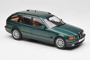 BMW 3 Series E36 Touring Green Metallic MCG 1:18 MCG18366 Metalas - nuotrauka 4 iš 6