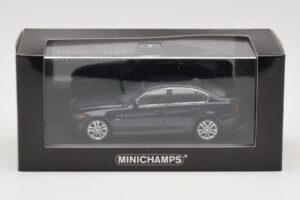 BMW 3 Series E90 Dark Blue Metallic Minichamps 1:43 80420392151-R Metalas - nuotrauka 5 iš 5
