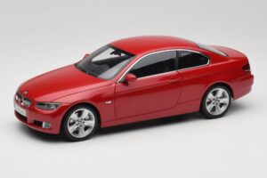 BMW 3 Series E92 Raudonas Kyosho 1:18 80430407219 Metalas