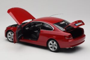 BMW 3 Series E92 Raudonas Kyosho 1:18 80430407219 Metalas - nuotrauka 5 iš 8