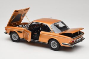 BMW 3.0 CSi E9 Gold Metallic Minichamps 1:18 180029027 Metalas - nuotrauka 5 iš 8