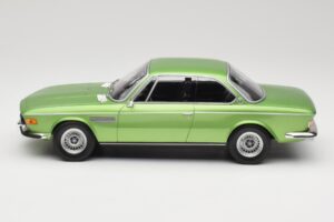 BMW 3.0 CSi E9 Green Metallic Minichamps 1:18 155028034 Metalas - nuotrauka 3 iš 6