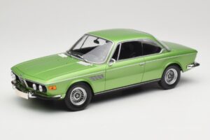BMW 3.0 CSi E9 Green Metallic Minichamps 1:18 155028034 Metalas