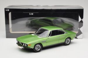BMW 3.0 CSi E9 Green Metallic Minichamps 1:18 155028034 Metalas - nuotrauka 6 iš 6